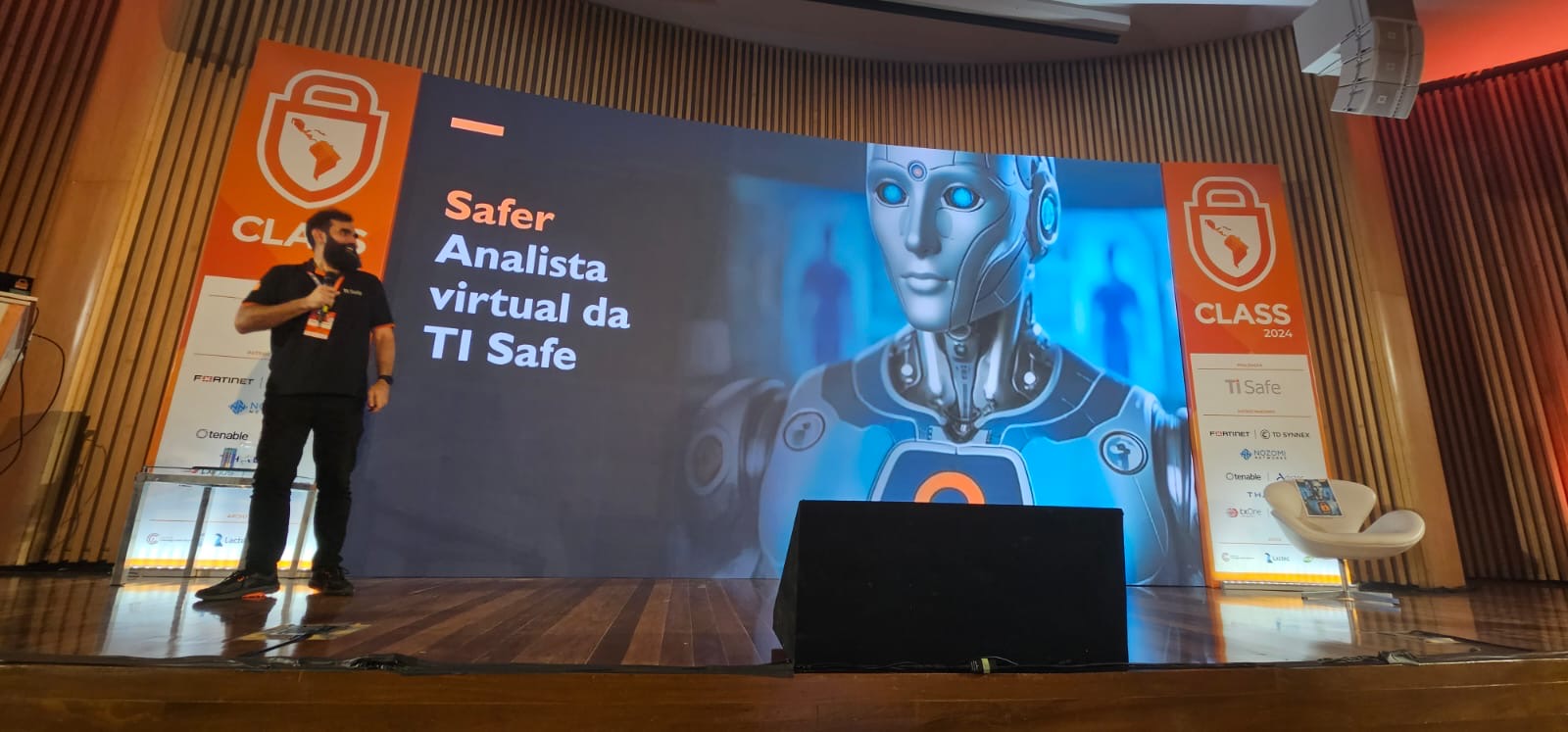 Analista Virtual, Safer, CLASS 2024, TI Safe, CHATGPT 4, MUSEU DO AMANHÃ, CYBERSECURITY
