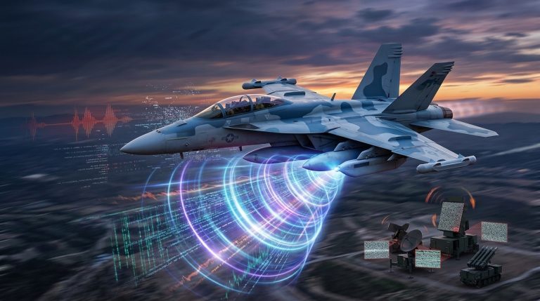 O avanço das aeronaves de interferência eletrônica
